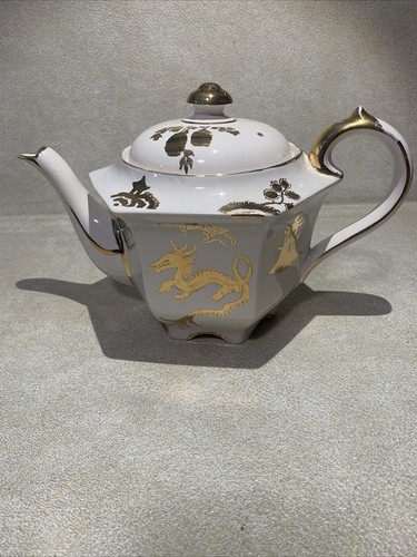 Vintage Sammlerstück Sadler Blattgold Drache Teekanne. - Bild 3 von 15