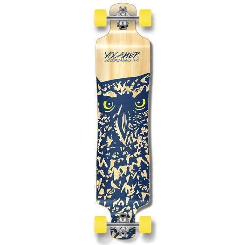 YOCAHER Longboard Complete Lowrider 40.75" x 9.5" Graphic - Picture 35 of 162