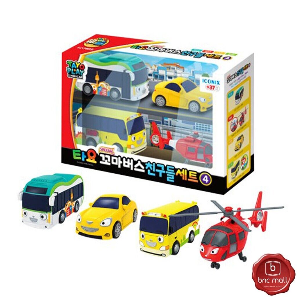Amazon.com: The Little Bus Tayo Special Friends Set 2 - Mini