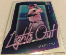 2021 Panini Donruss Optic Baseball Gerrit Cole New York Yankees Lights Out #LO9