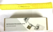 Computer Security Products Refrigerator Door Lock W Keyed Padlock CSP-103W NIB 