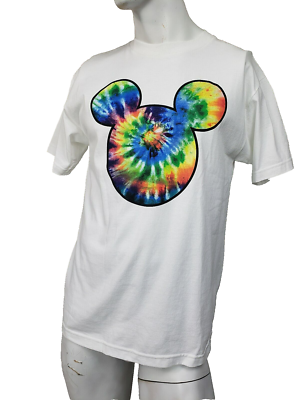 Tie Dye Mickey Mouse Shirt Trippy Mouse" Wearable Print *New Sizing