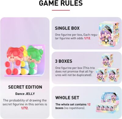 POP MART PINO JELLY Star Project Series Sealed [Assorted Box 12