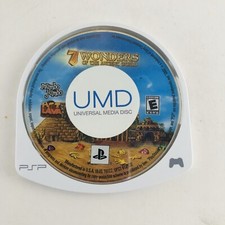 UMD ONLY - 7 Wonders of the Ancient World - Sony PSP, 2007