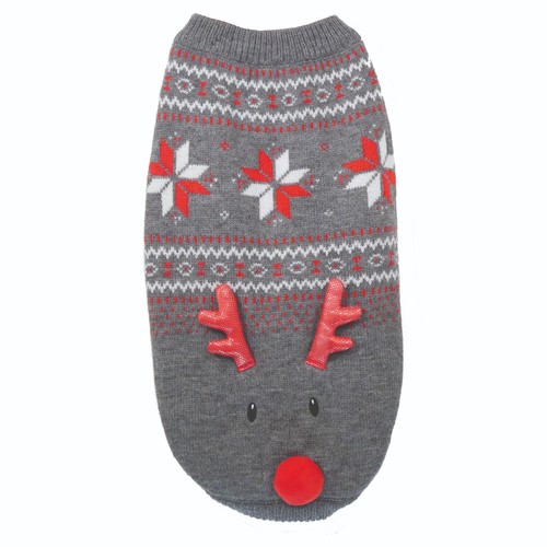 Rosewood Cupid & Comet Christmas Festive Dog Jumpers, Fleeces, Bandanas, Bow Tie - Picture 11 of 30