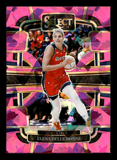 Elena Delle Donne 2024 Panini WNBA Select Pink Ice Concourse Washington Mystics