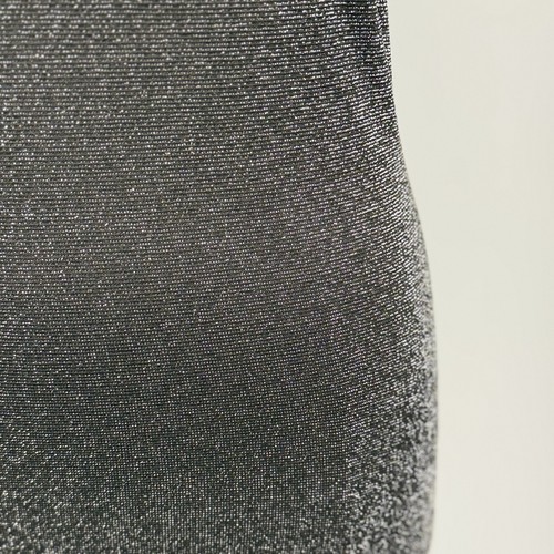 Neu mit Etikett Free People Intimate Mini-Schlupfkleid M/L schwarz silber alle Glitzer-Schimmer - Bild 6 von 8