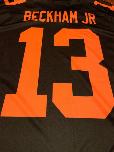 Maglietta Nike Odell Beckham Jr Cleveland Marroni Colore Rush Legend XL NFL - Foto 10 di 10