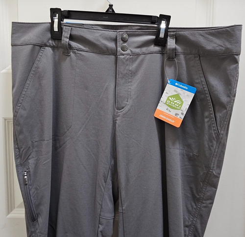 NWT Columbia Women's Saturday Trail II Convertible Pants Gray - 16 - Picture 3 of 13