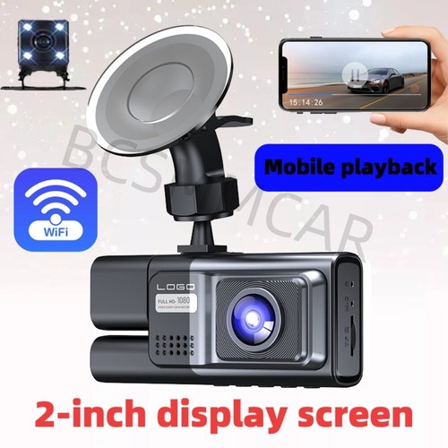 3 Lens HD 1080P Dash Cam Car DVR Front Inside Rear Camera Night Vision G-sensor - Imagen 2 de 16