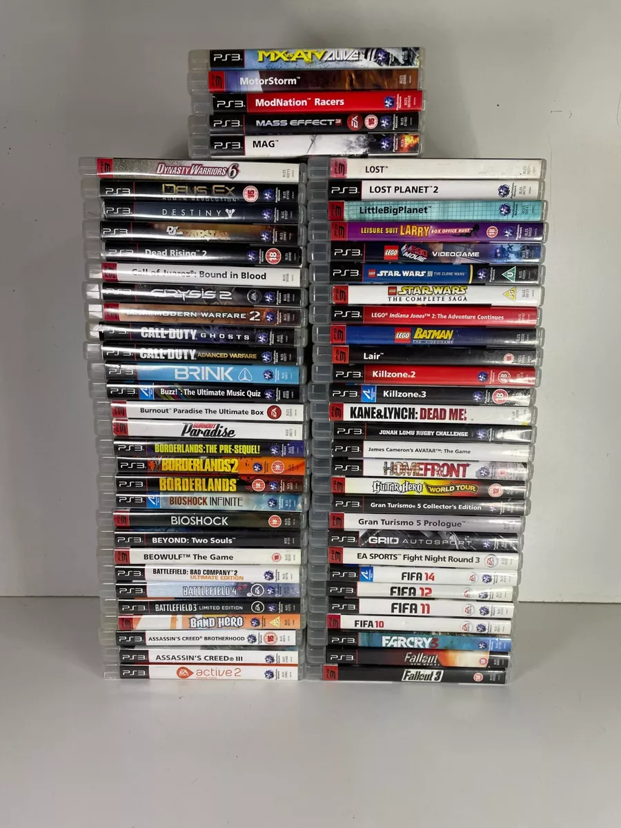 Sony PlayStation PS3 Games Beginning A to M Pick Your Titles Bundle  Discount eBay