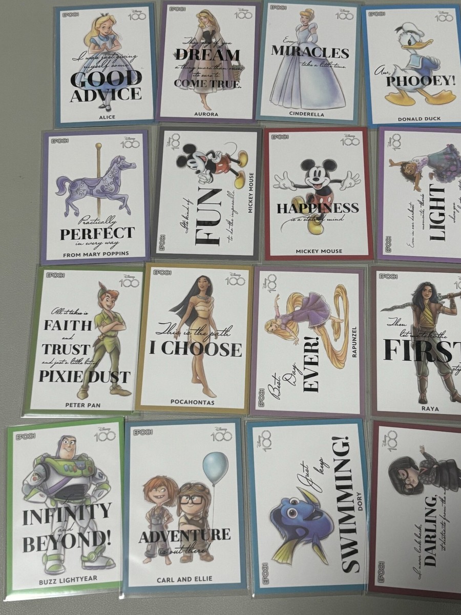Disney EPOCH Premier Edition Collection Cards Regular Disney EPOCH Premier Edition Collection Cards Regular