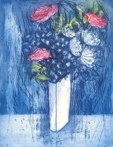 Barbara-Gleason-1989-Etching-Still-Life-in-Blue