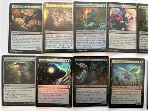 MTG ~ Bloomburrow ~ Lote de 128 tarjetas de papel aluminio ~ Raras/Comunes ~ Sin duplicados - Imagen 17 de 22