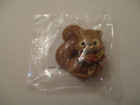 Vintage 1982 Hallmark Fall Squirrel Collectible Pin Brooch in Original Package