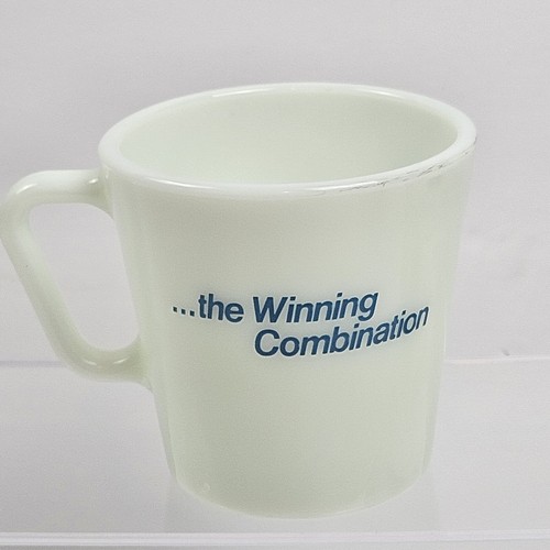 VTG PYREX CORNING and American Scientific Products COFFEE MUG Slant Handle 1410 - Picture 2 of 5