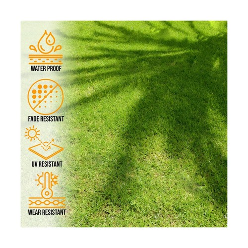 Sweet Home Stores Lifelike Artificial Grass Runner Rug 3x30 Indoor/Outdoor wi... - Bild 3 von 7