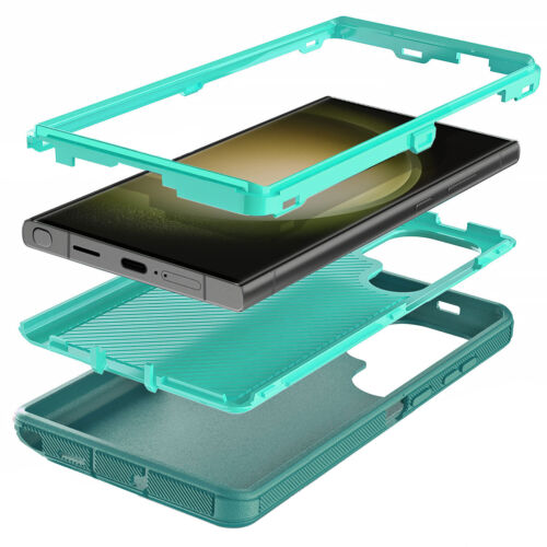 Custodia telefono in gomma ibrida resistente per Samsung S23/S23+/S23 Ultra/S23 FE - Foto 46 di 54
