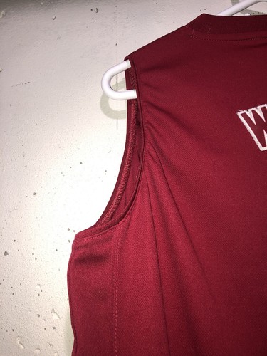 RARE Dwyane Wade #3 MIAMI HEAT Red Adidas CHRISTMAS Jersey STITCHED Youth XL - Picture 14 of 19