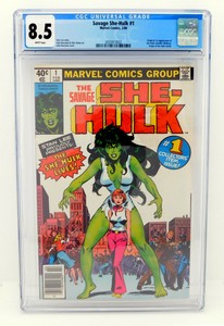 The-SAVAGE-SHE-HULK-1-CGC-8-5-1st-Appearance-1980-White-Pages