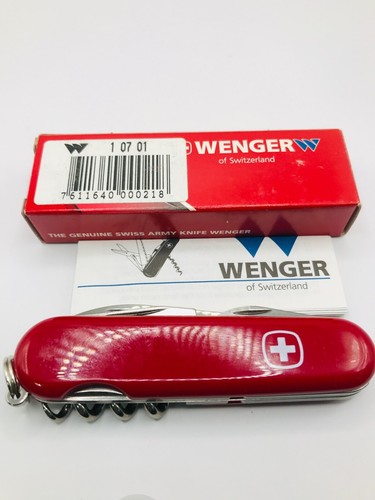 Wenger Commander 1.07.01: lima/limpiador de uñas básico 07 delgado de dos capas (como Victor - Imagen 1 de 3