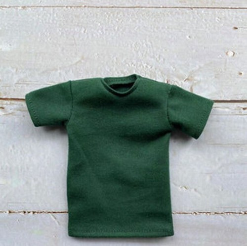 1/6 Scale Male Short Sleeve T-shirt Tops Clothes Model For 12”action Figure Body - Picture 17 of 20
