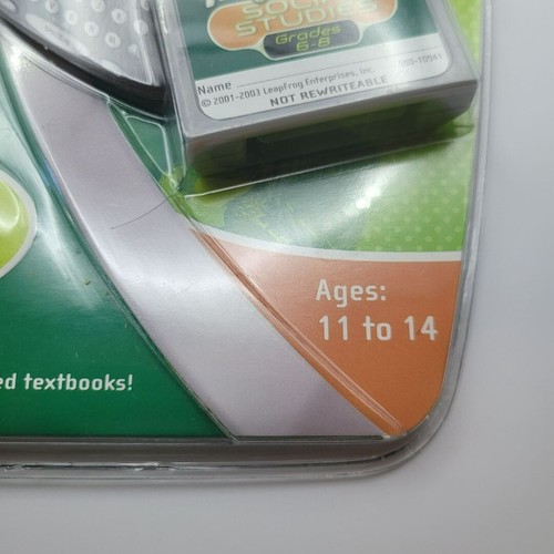 iQuest Social Studies Grades 6 7 8 Cartridge Leap Frog Learning Education Game - Picture 6 of 9