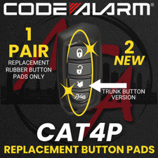2 New Code Alarm Cat4p Replacement Rubber Button Pads Only 2 New Code Alarm Cat4p Replacement Rubber Button Pads Only
