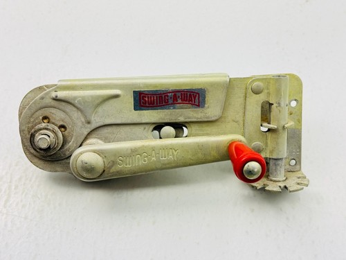 Vintage Kitchen Tool Can Opener Swing A Way Hinged Hanging Manual 7"L x 3"T - Picture 2 of 6