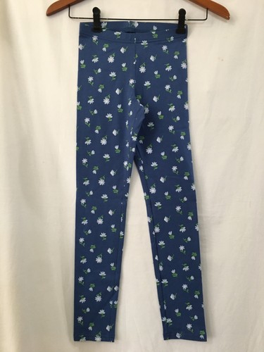 New Old Navy Girls Leggings Built in tough Blue Floral Many sizes - Picture 1 of 4