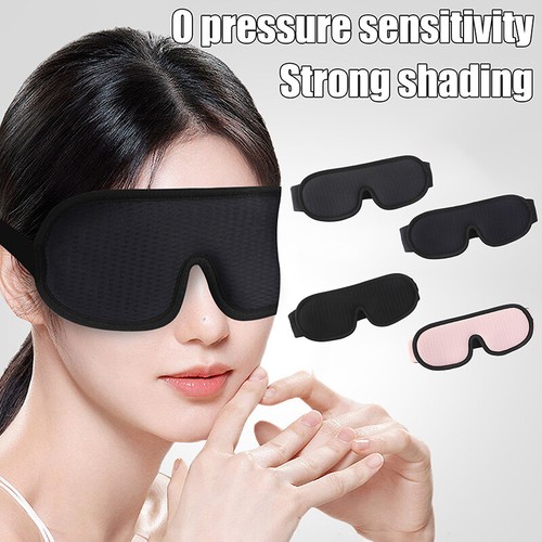 Travel Sleep Eye Mask Soft 3D Memory Foam Padded Shade Cover Sleeping Blindfold - Afbeelding 6 van 16