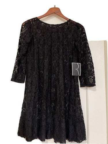 Reformation schwarzes Malibu Spitzenkleid M neu mit Etikett - Bild 1 von 12