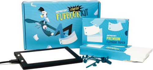 Official Andymation'S Flipbook Starter Kit for Kids & Adults with LED Light Pad - Picture 12 of 12