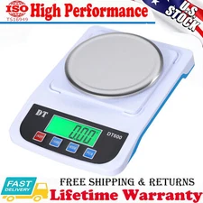 600g / 1000g x 0.01g Lab Scale Scientific Scale Analytical Balance Precision US