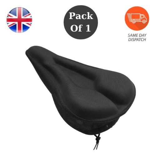 Funda de Asiento Lupo Cojín Acolchado Bicicleta Gel Sillín Giratorio Ejercicio - Paquete de 1 - Imagen 1 de 7