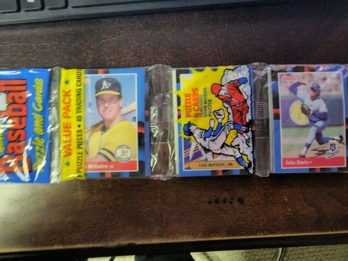 Paquetes de rack sin abrir Mark MCGWIRE con McGwire mostrando Topps/Fleer/Donruss tú eliges - Imagen 24 de 54