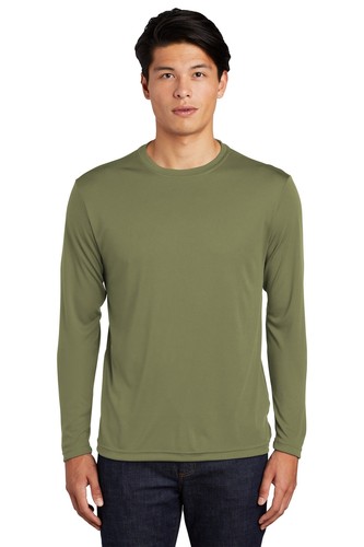 Sport-Tek ST350LS Mens Long Sleeve Dri-Fit Moisture Wicking Competitor T-Shirt - Picture 17 of 24