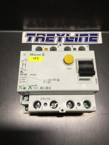 NEW, MOELLER, PXF-40/4/03-A, CIRCUIT BREAKER, 230/400V. (22E-1) - Picture 2 of 5