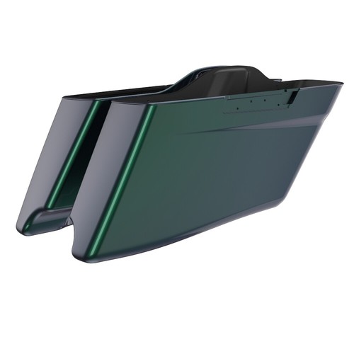 SNAKE VENOM Advanblack CVO Tapered Extended Saddlebag Fits 14+ Harley Touring - Picture 4 of 7