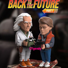 In Stock MIGHTY JAXX Back To The Future YARMS Limited Collectibles Figure Model
