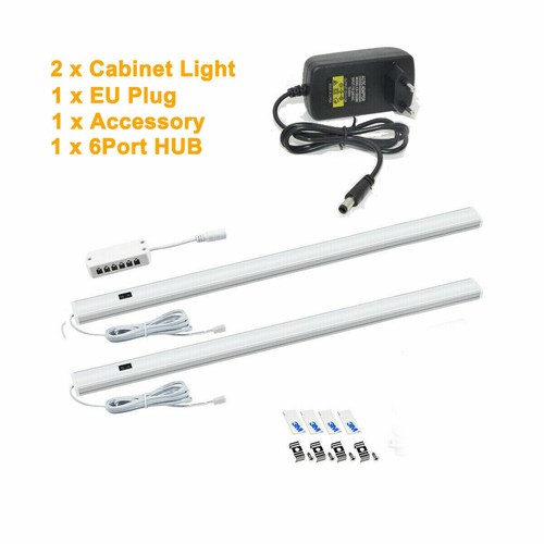 Kitchen LED Hand Sweep Motion Sensor Under Cabinet Closet Light Home Strip Lamp - Picture 14 of 18