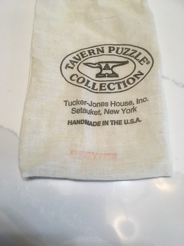 Sneaky Pete- IRON TAVERN PUZZLE - 1990 Used IN BAG by Tucker Jones - Picture 6 of 7
