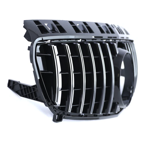 Griglia Sport Panamerica NERA Lucida cromata per Mercedes Classe A W176 12-15 - Foto 4 di 6