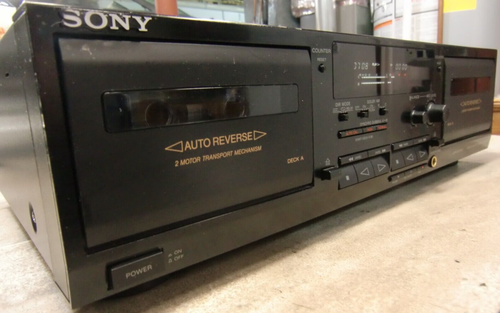 Sony TC-WR535 Stereo Cassette Deck -New Belts both decks-Works Great!! - Picture 5 of 9