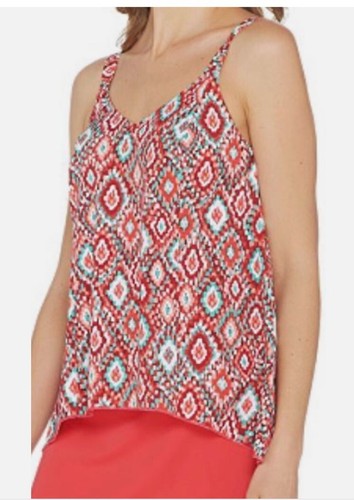 LOT-D & Co Beach Cover-Up AND Swimsuit Tankini Top & Swim Skirt Plus Sz 1X, 20W - Picture 5 of 24