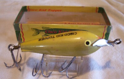 041824 VINTAGE CISCO KID TOPPER 704 LURE 3-7/8