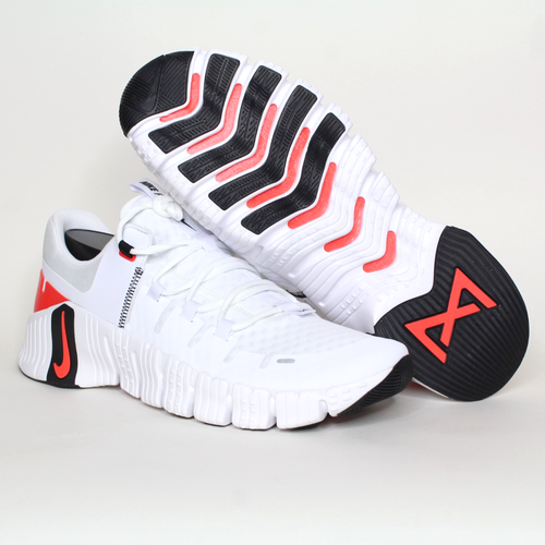 Nike Free Metcon 5 'White Bright Crimson' DV3949-100 Men's Shoes Size 13 New