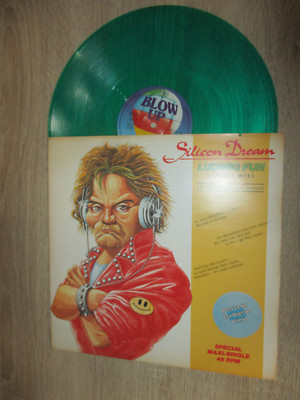 Silicon Dream Ludwig Fun Green Vinyl Maxi-Single