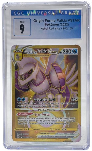 Origin Forme Palkia VSTAR graded CGC 9 for sale on eBay