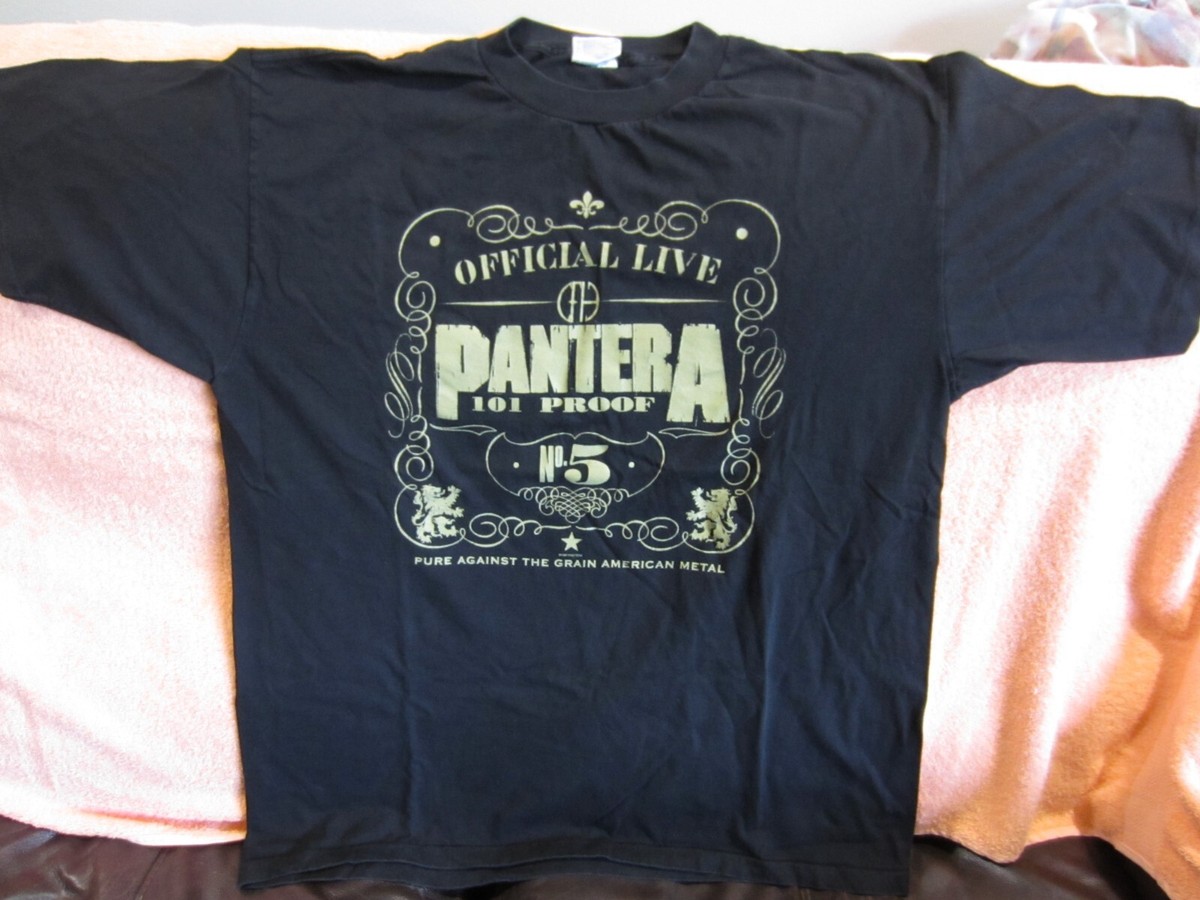 Vintage PANTERA Concert Shirt 1998 XL Rare Metal Original Jack